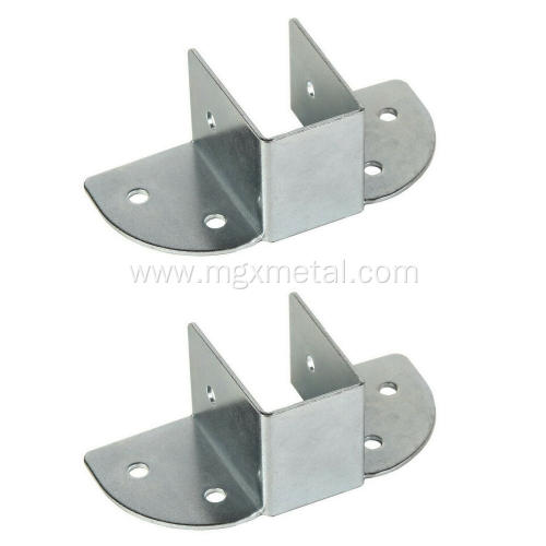 Stainless Steel Bed U Shaped Connecting Brackets